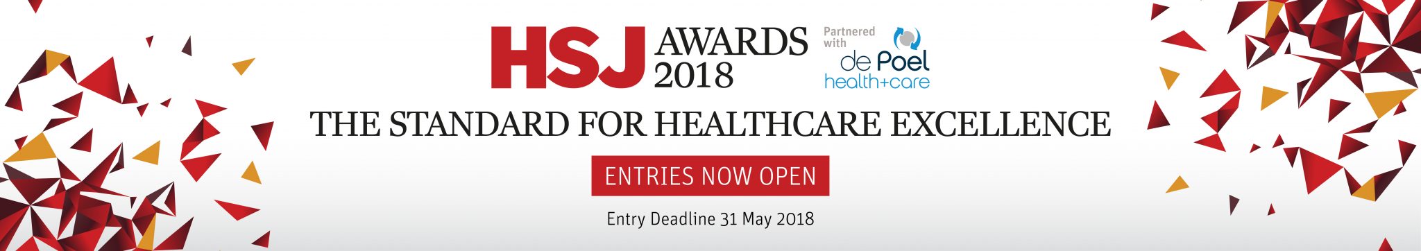 Health Service Journal Awards Banner